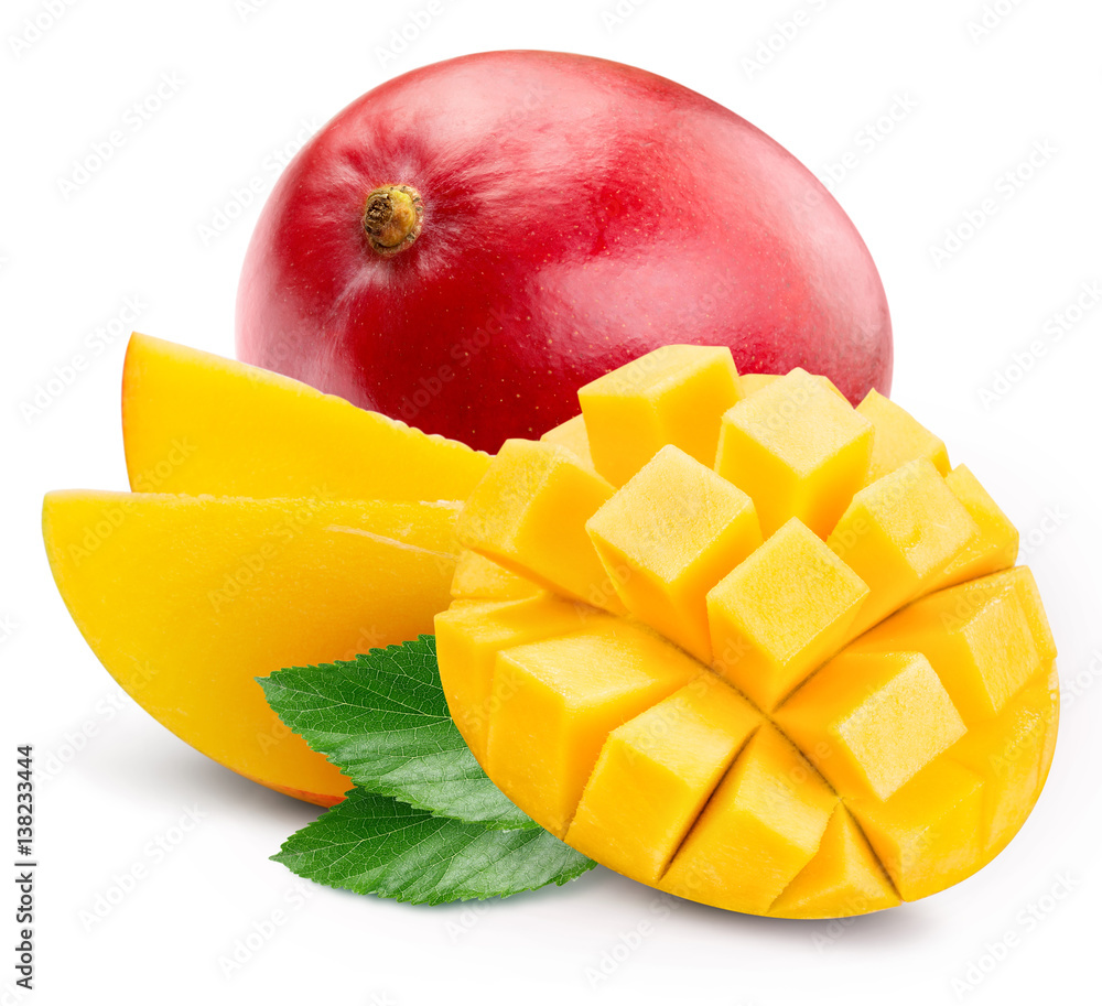 mango fruit isolated