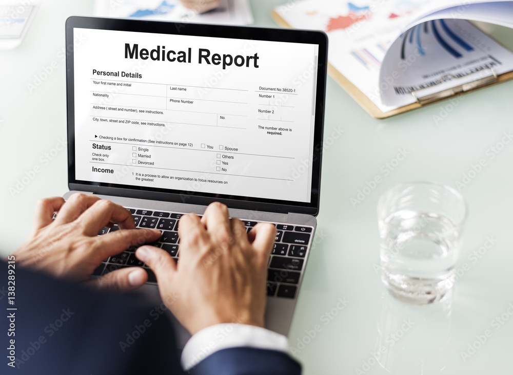 Medical Report Record Form History Patient Concept