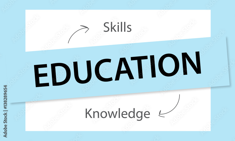 Education Knowledge Skills Learning Concept