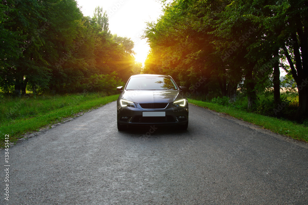  Car and light