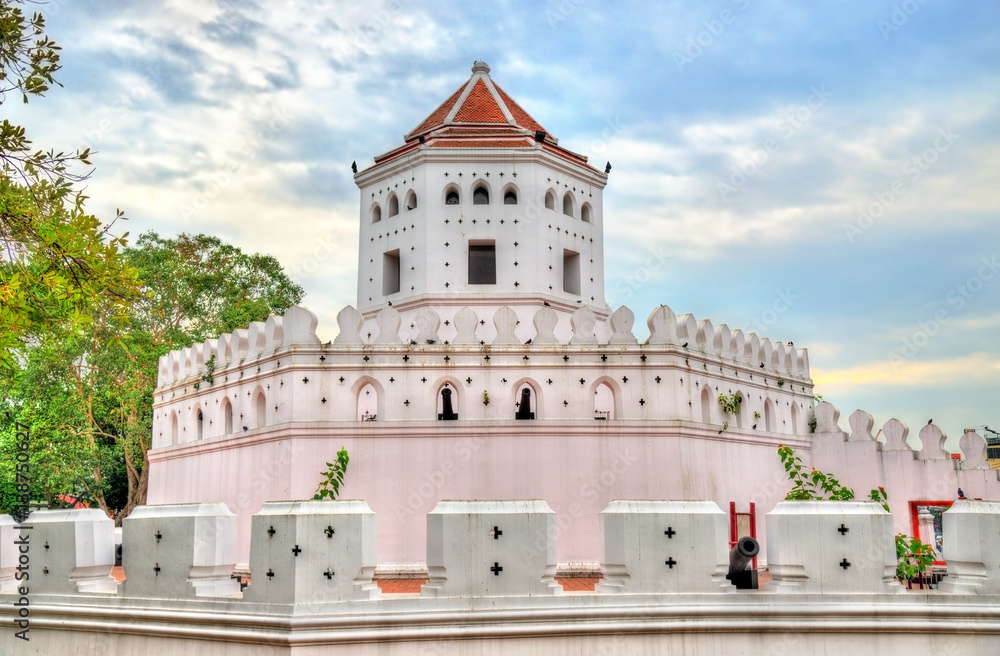 Phra Sumen Fort in Bangkok, Thailand