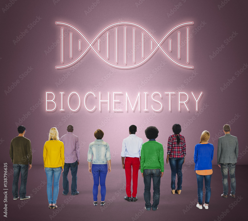 DNA螺旋生命科学图形概念