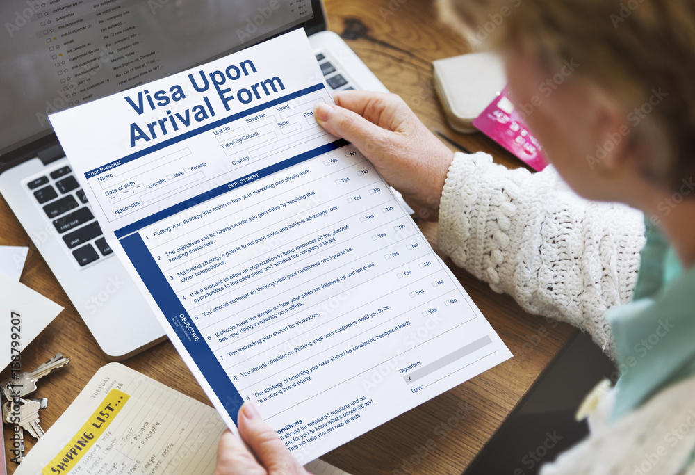 Visa Upon Arrival Form Transport Travel