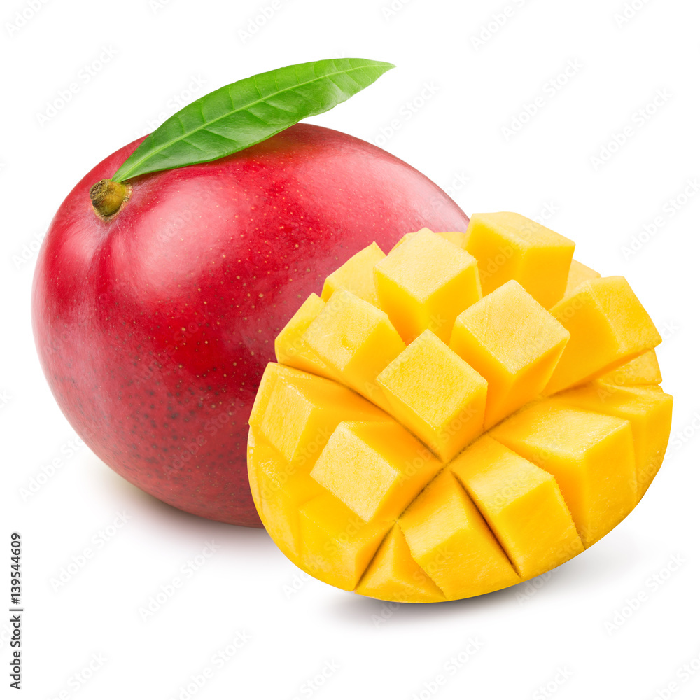 mango fruit isolated