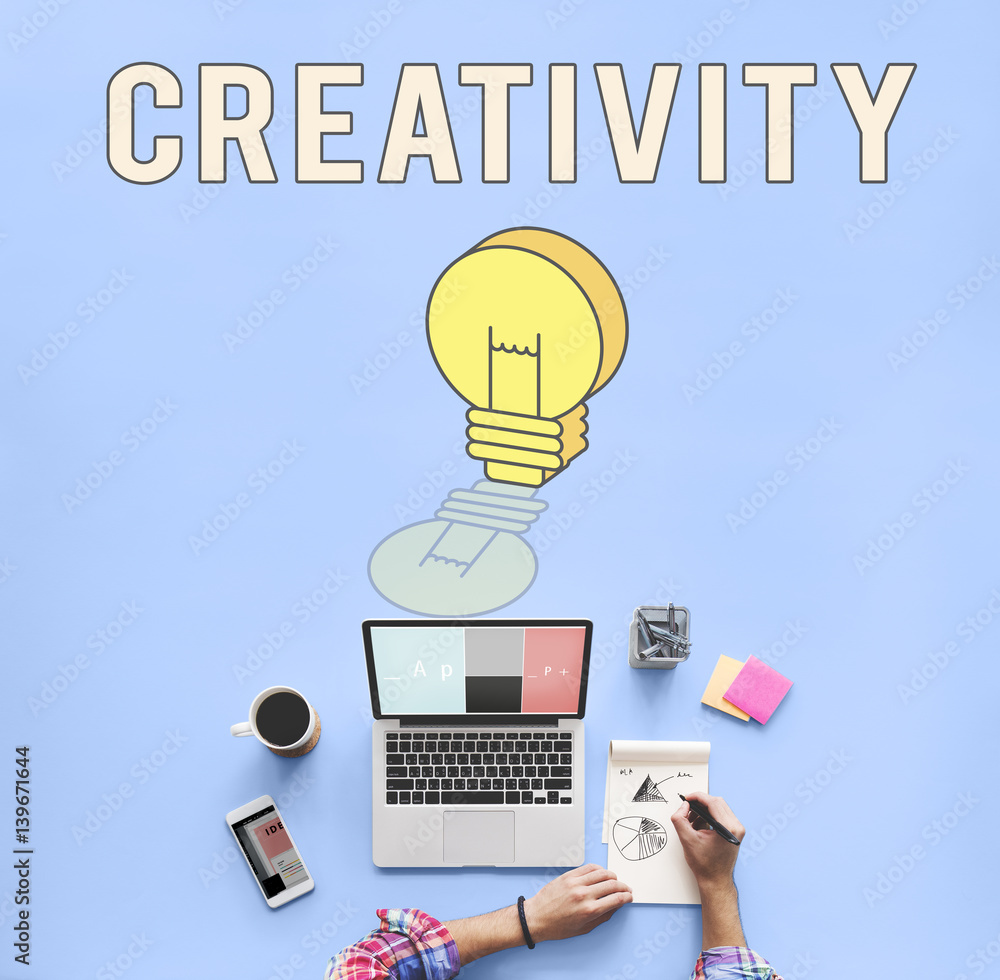 Inspire Fresh Ideas Creativity Concept