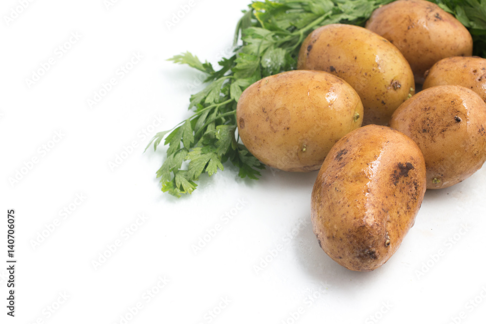 Raw Organic Potatoes