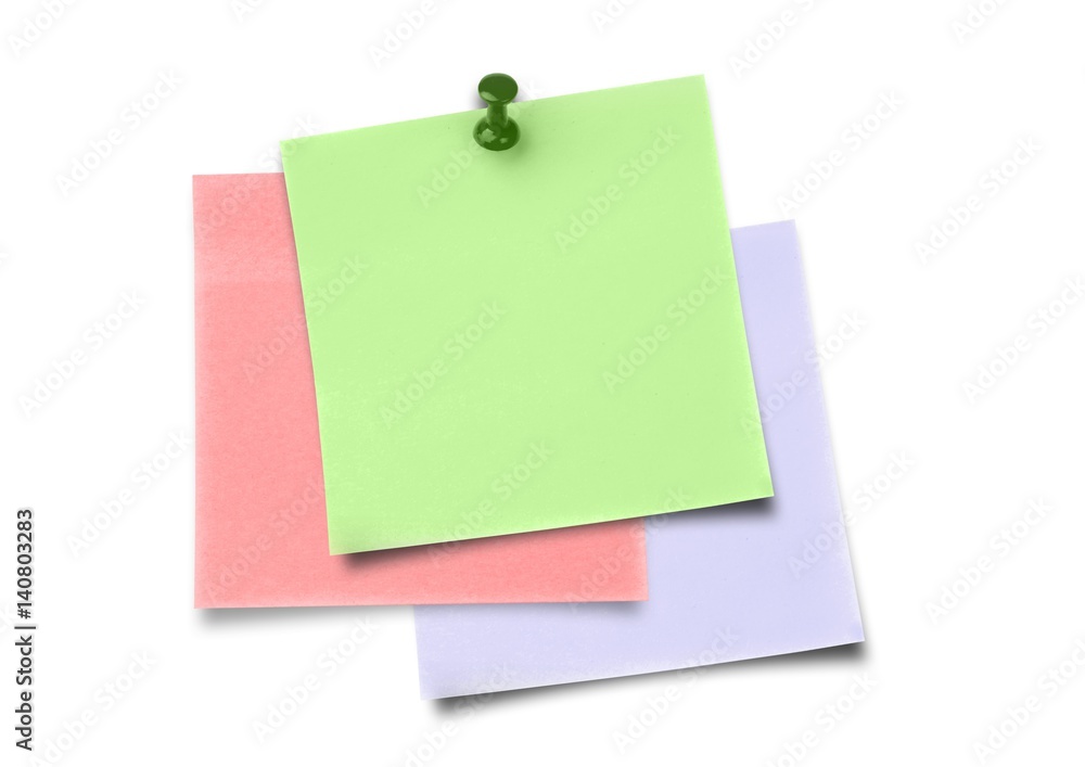 Sticky Note against a neutral white background