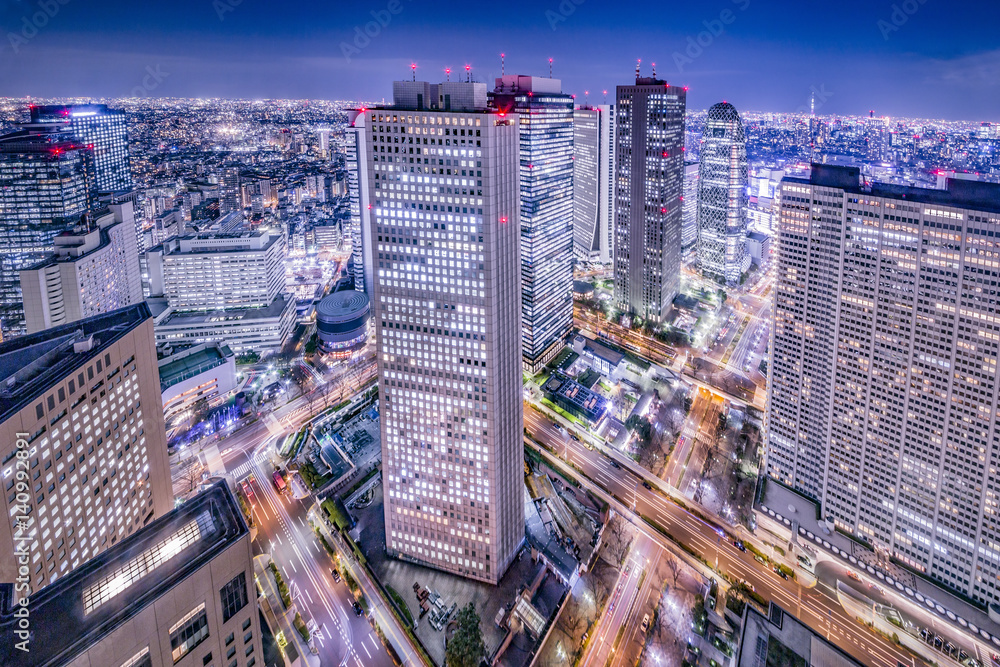 新宿の夜景