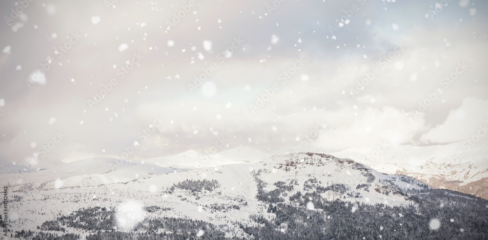 雪山美景