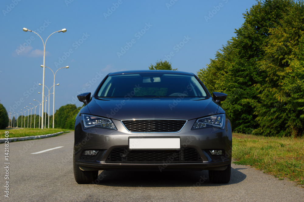  car and on the road