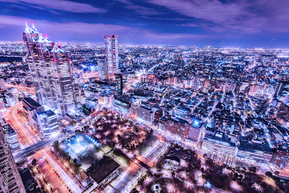 新宿の夜景