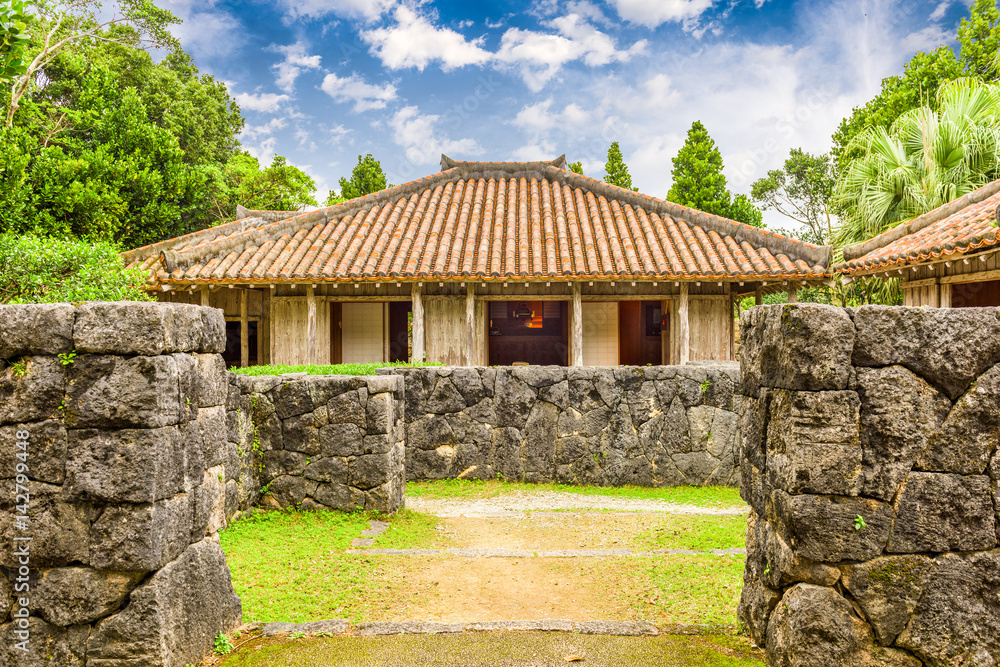 日本冲绳村