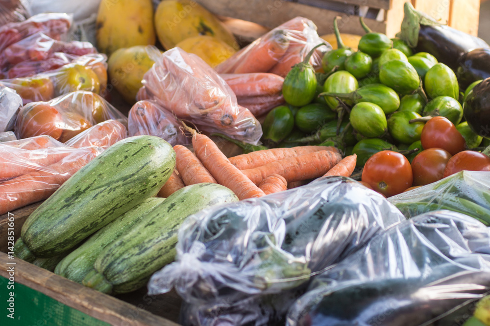 Vegetables on a Street Market