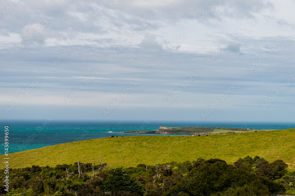 Northland sand beach near Cape Reinga New Zealand