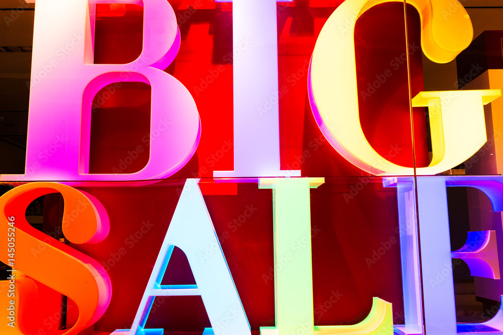 sign of big sale