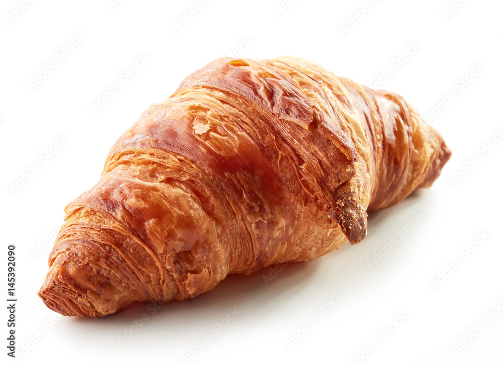 freshly baked croissant