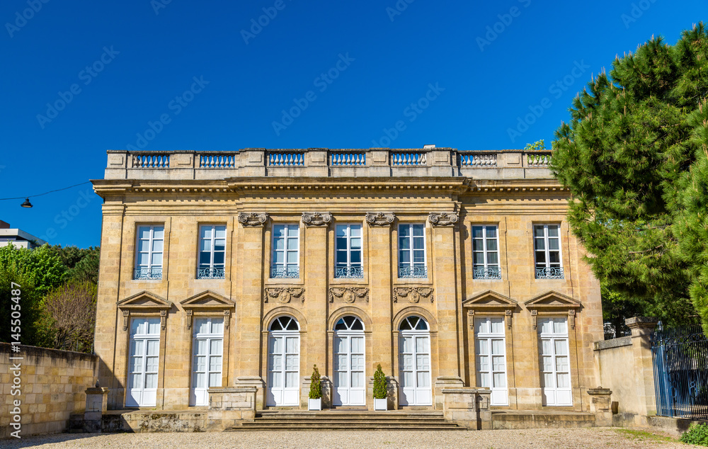 Buildings in the historic centre of Bordeaux, France