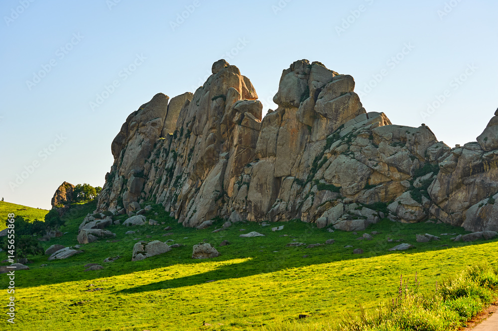 Qingshan district  of Hexigten global geopark  scenic