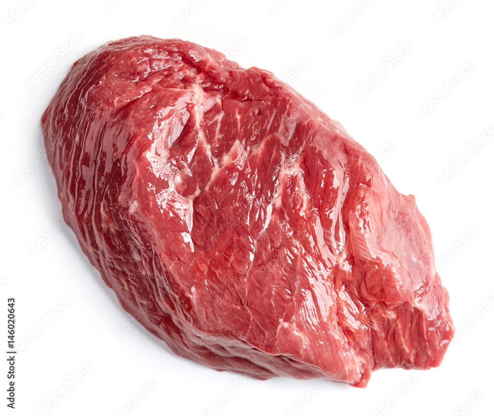 fresh raw beef steak