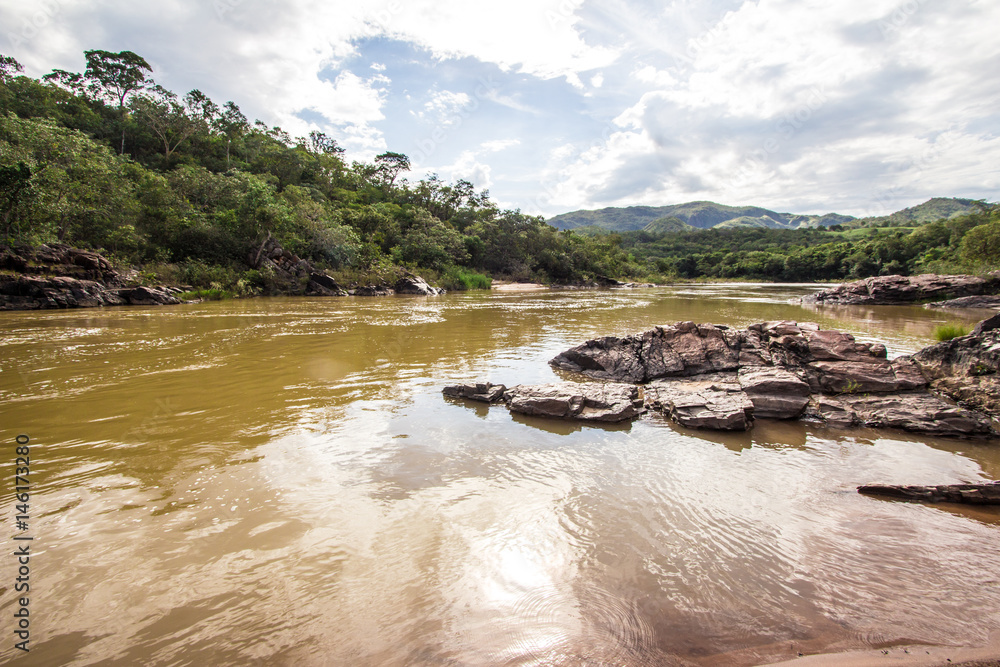 Encontro das Aguas in Chapada dos Veadeiros