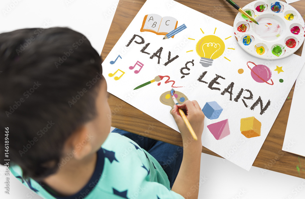 Learn Play Education Learning Icon