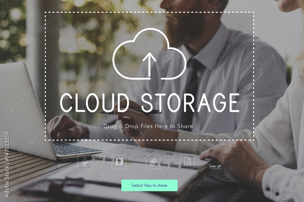 Cloud storage upload and download data management technology