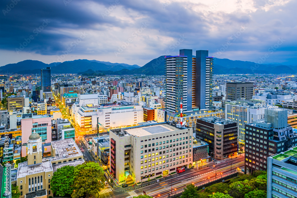 Shizuoka Japan Skyline