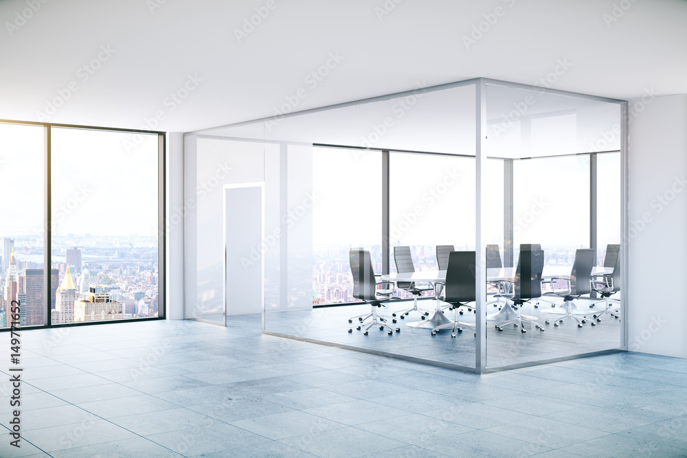 Modern meeting room