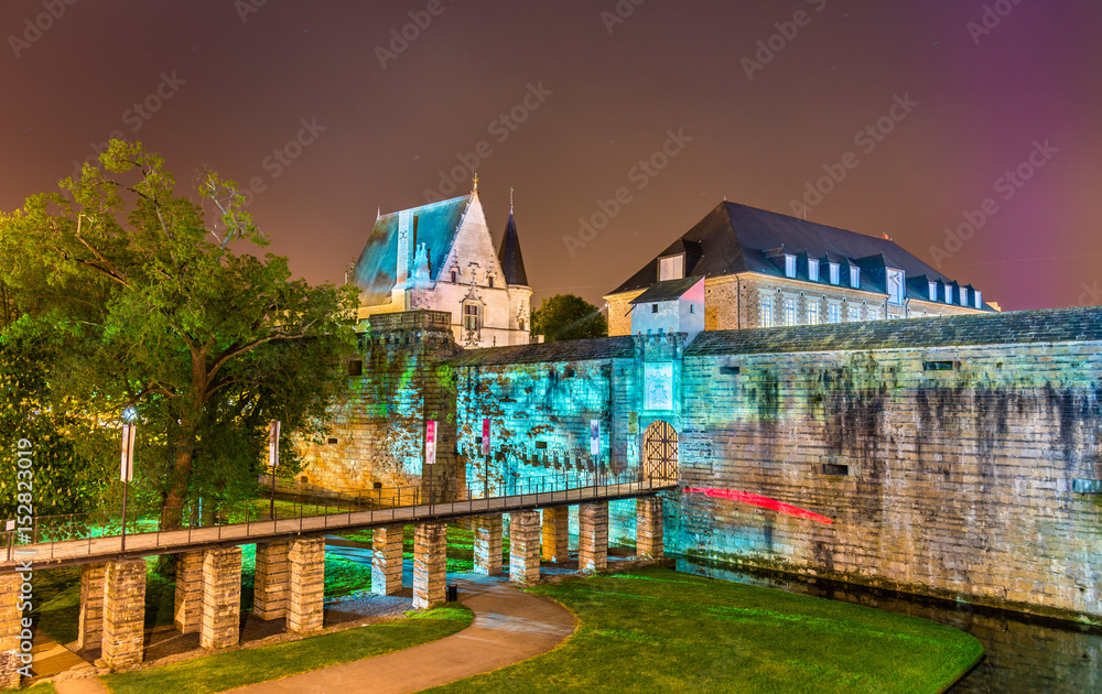 Chateau des ducs de Bretagne in Nantes, France