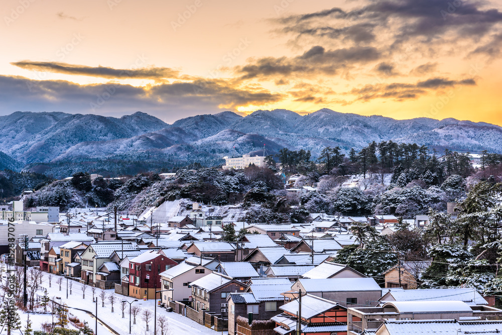 日本石川和岛Townscape