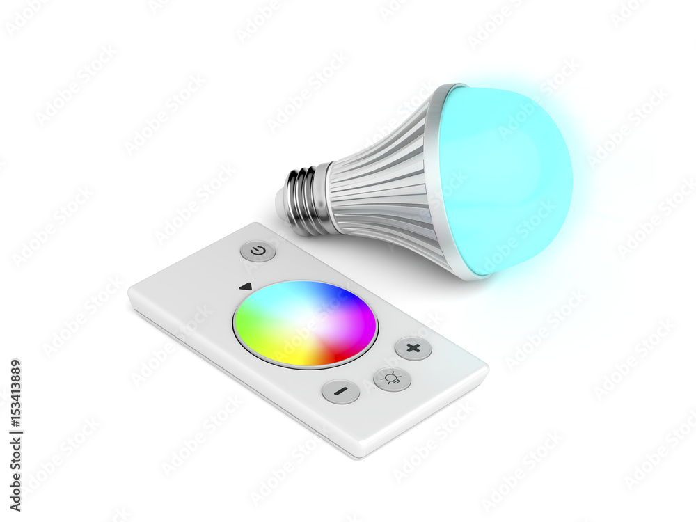 Remote control and LED bulb