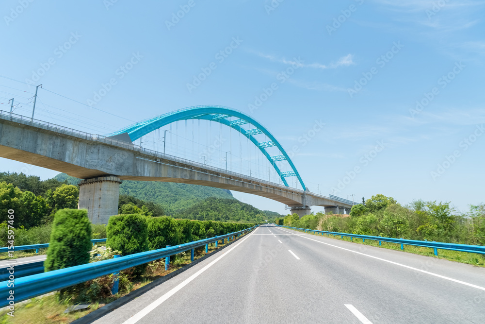 高速公路背景