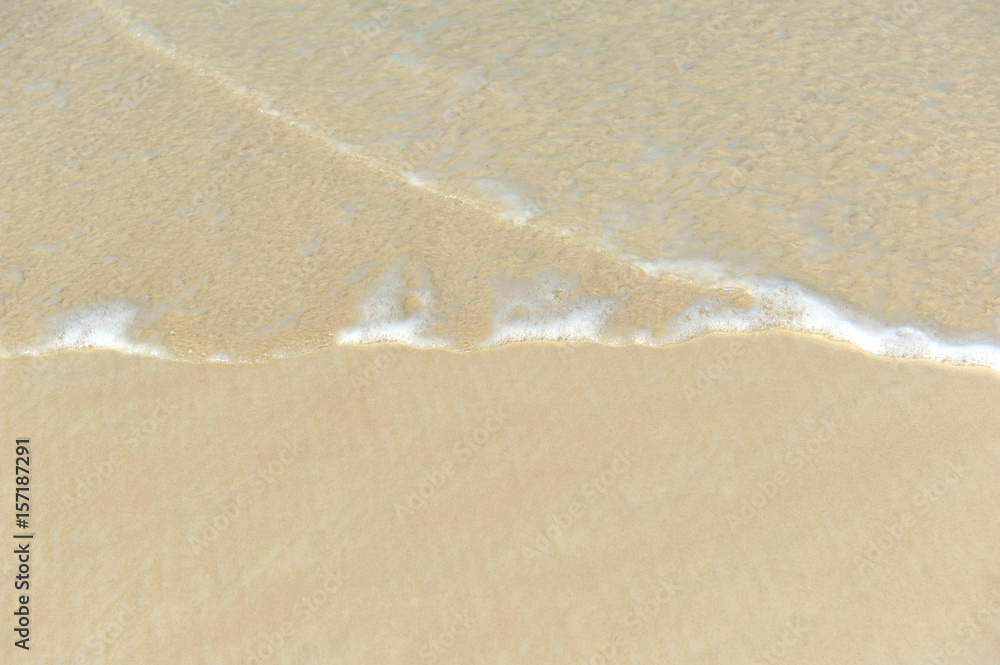 沙和波浪背景