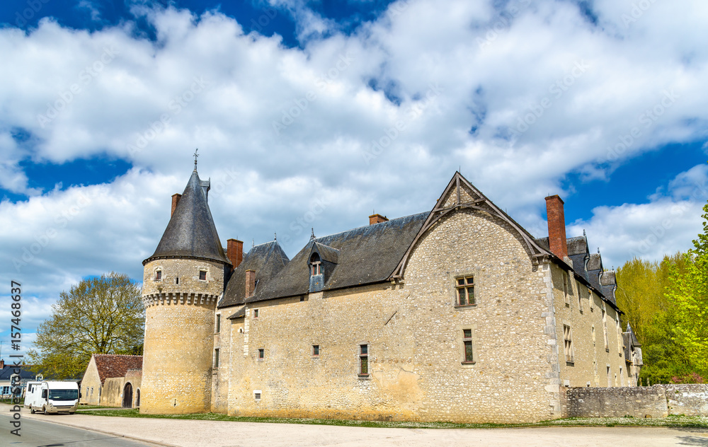 Chateau de Fougeres-sur-Bievre, one of medieval castles in France