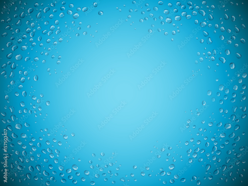 light blue background