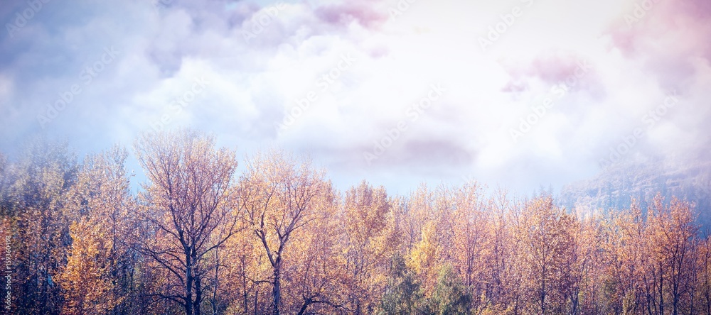 Composite image of high angle view of cloudscape 