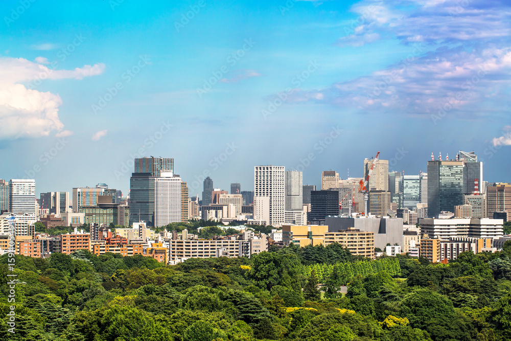 東京の空