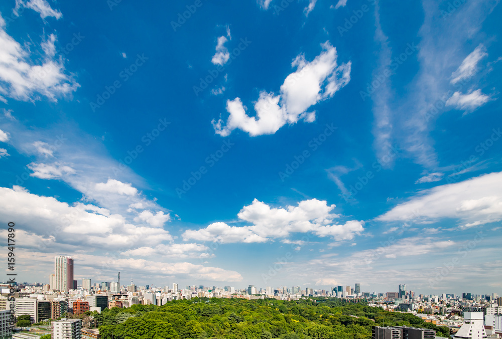 東京の空