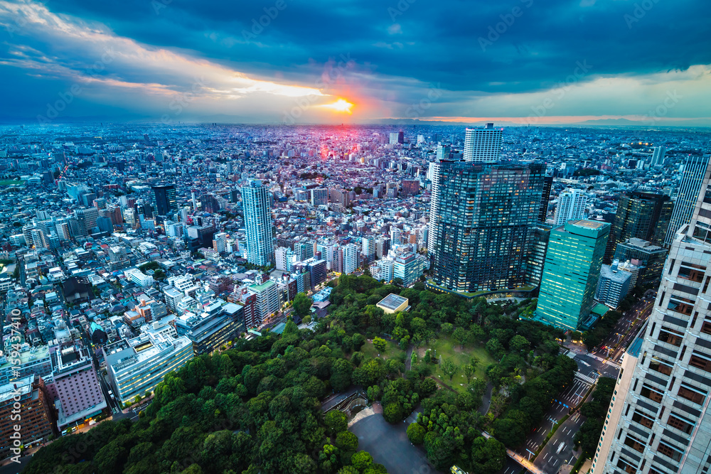 東京の空