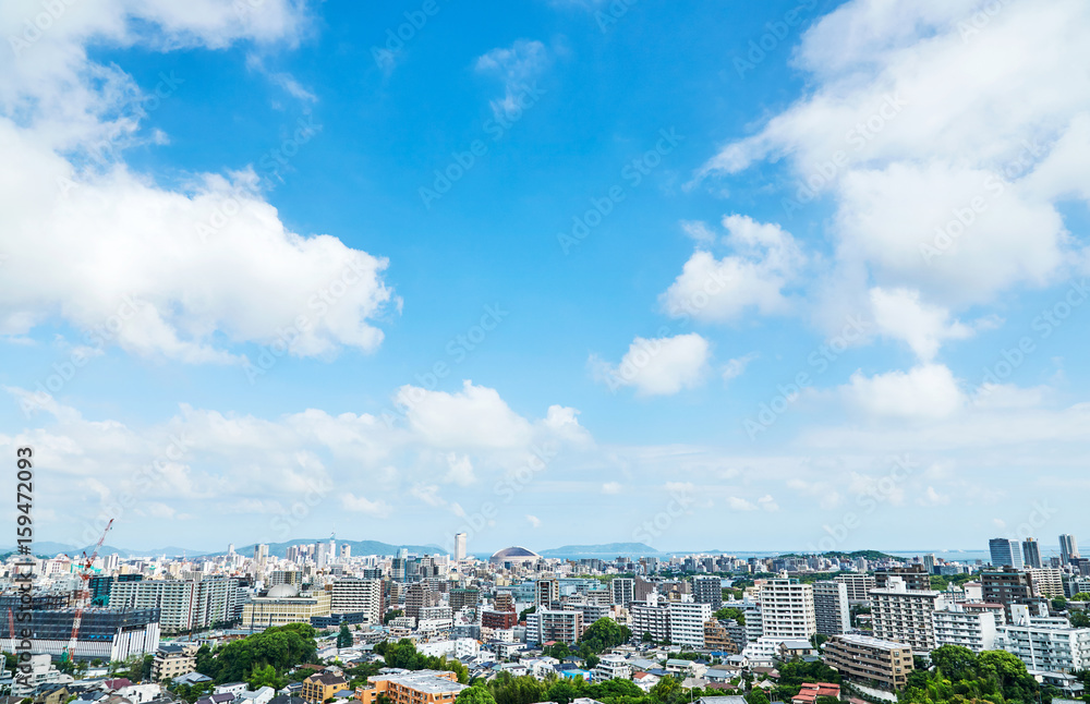 都市風景　福岡