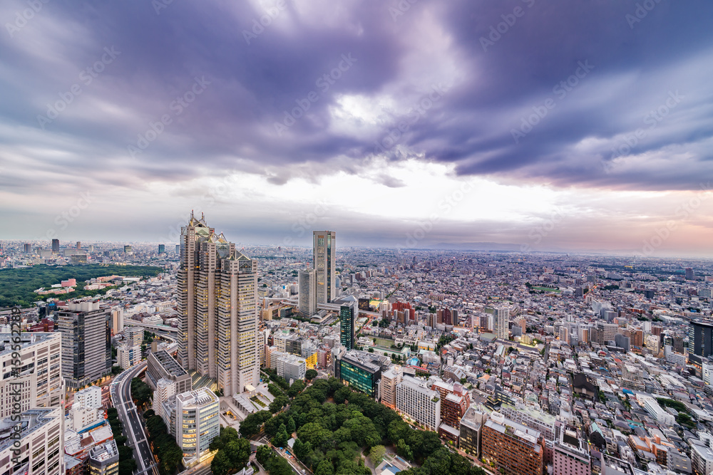 東京の空