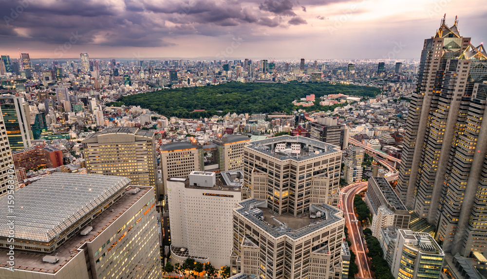 東京の空