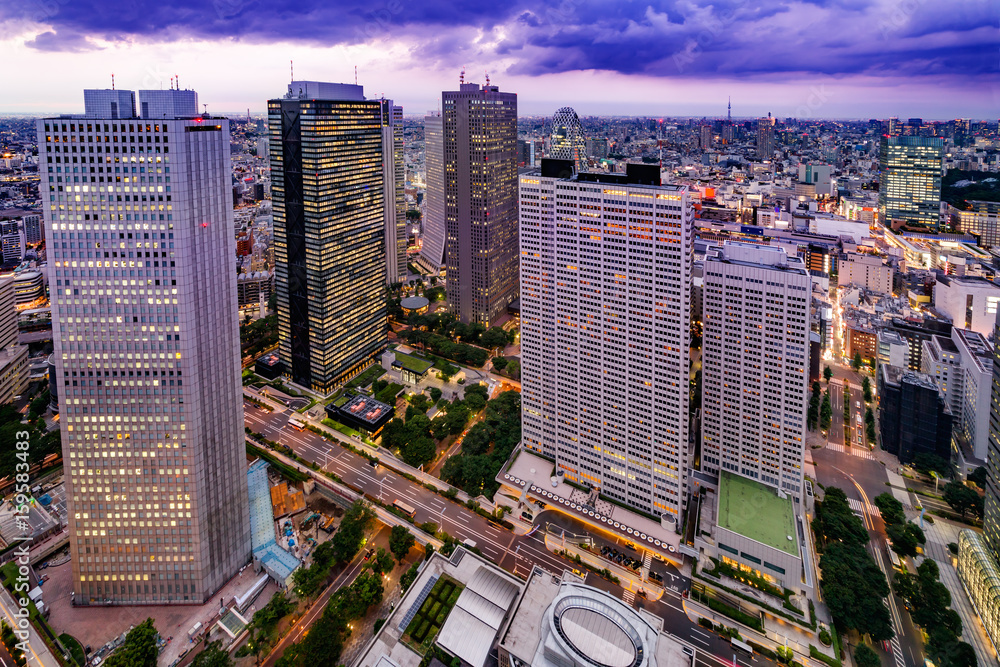 東京の空