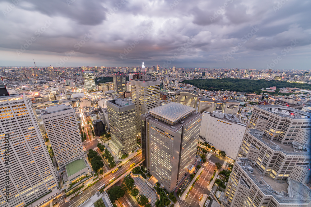 東京の空