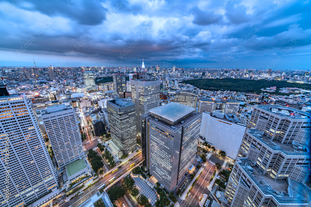 東京の空