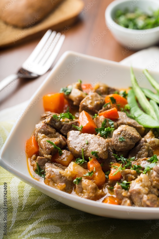 Lamb stew.