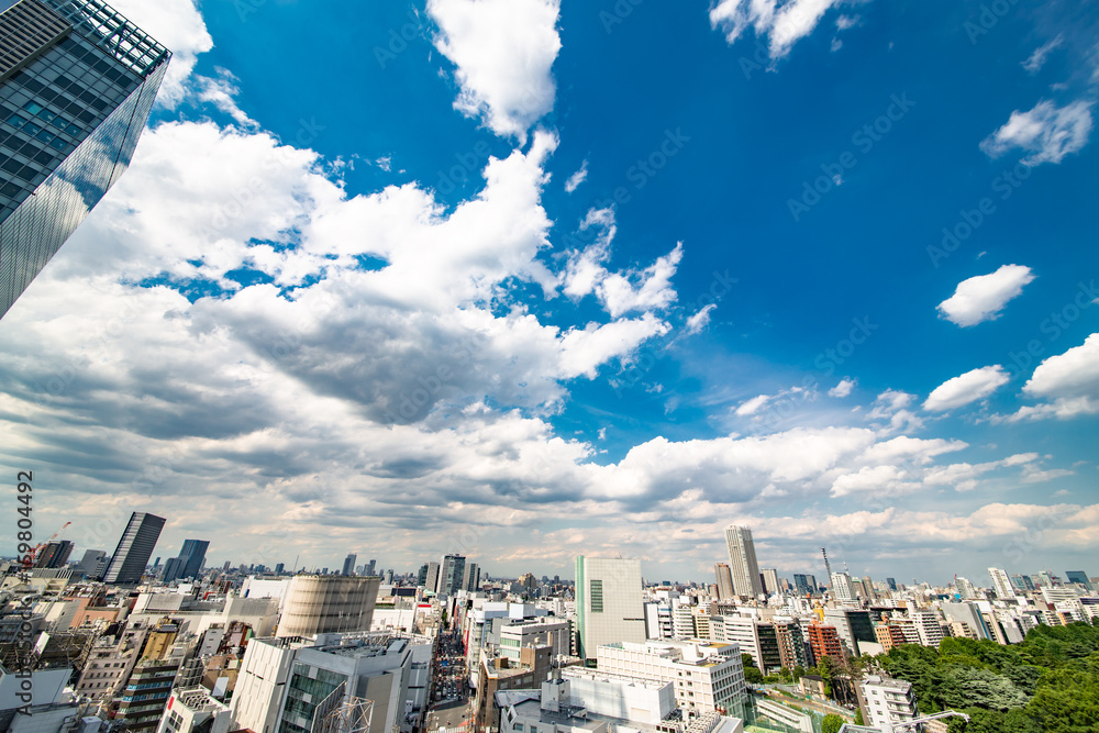 東京の空