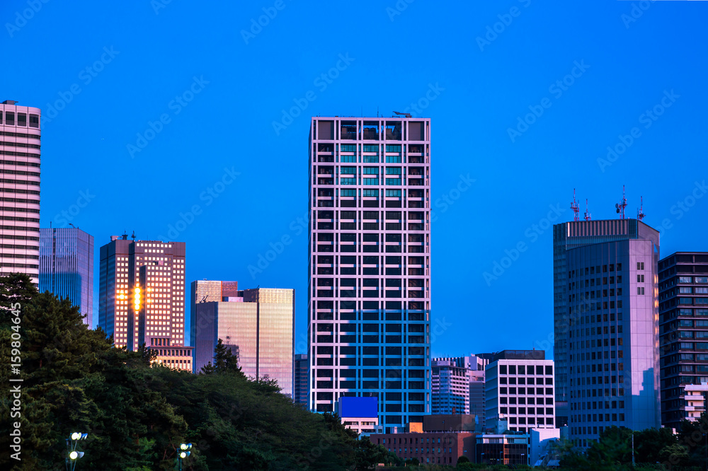 東京の空