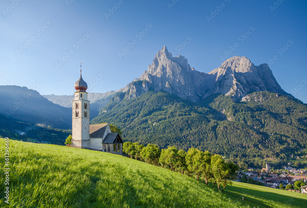 Seis am Schlern, Dolomites, South Tyrol, Italy