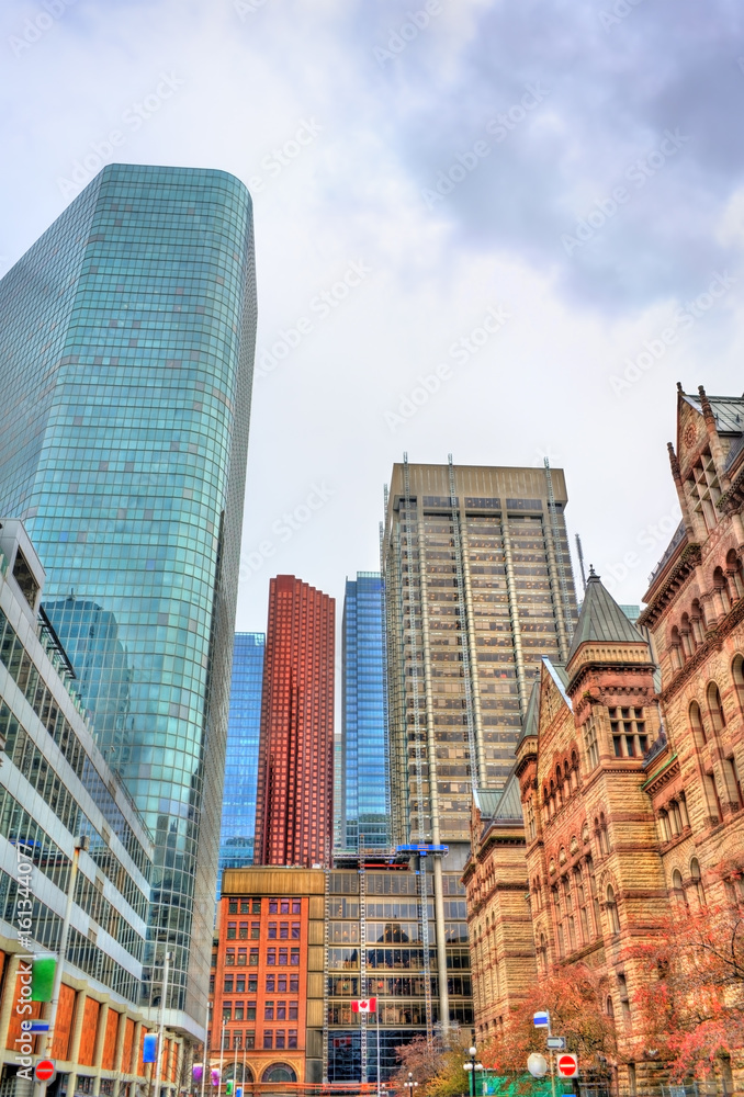 Buildings in downtown Toronto, Canada